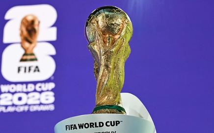 The countdown of the FIFA World Cup 2026 has begun. Pic/AFP